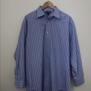 Lands End Mens Button Down Shirt